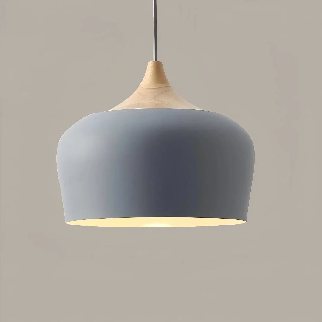 Lampada a sospensione scandinava dimmerabile a campana per sala da pranzo
