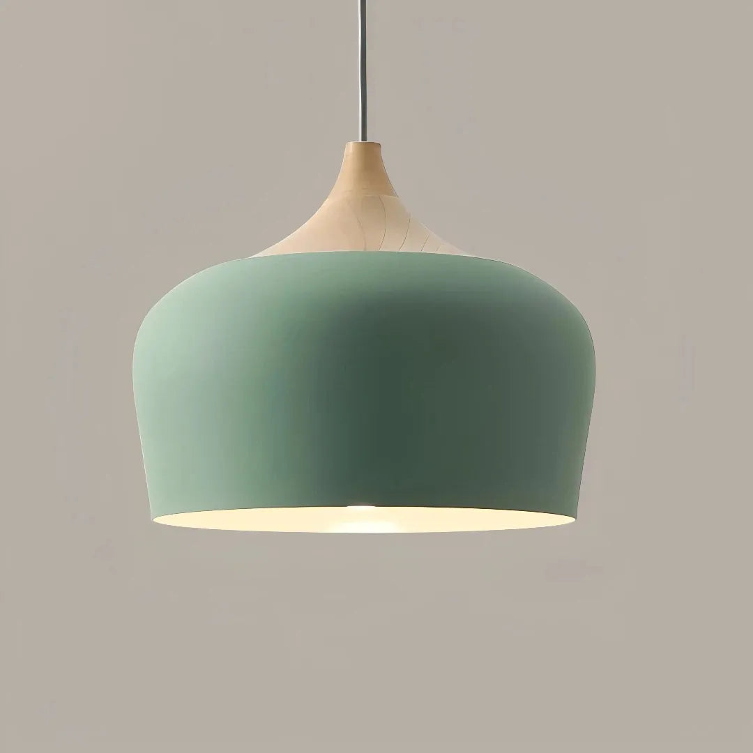 Lampada a sospensione scandinava dimmerabile a campana per sala da pranzo
