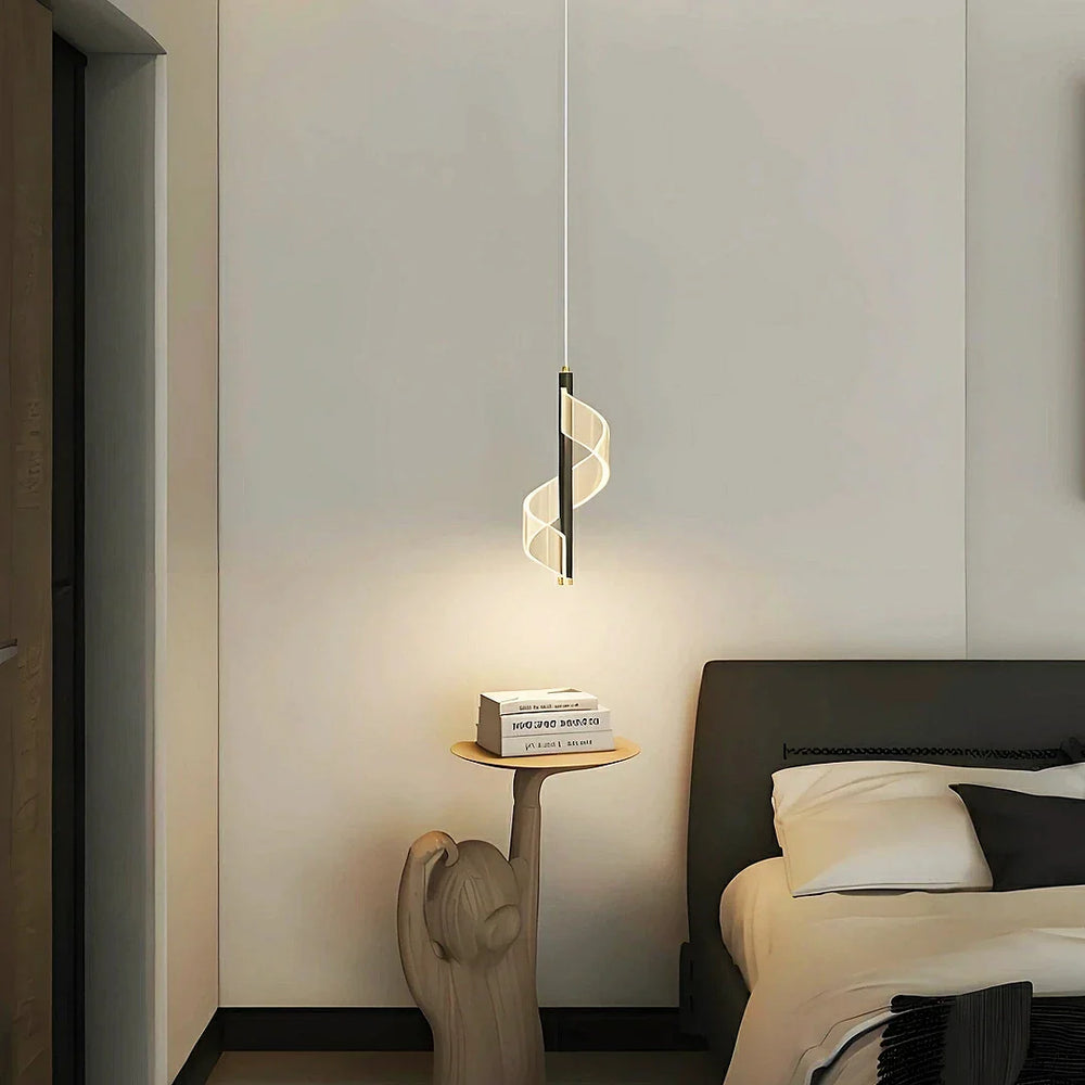 Lampadario a sospensione LED per comodino design moderno
