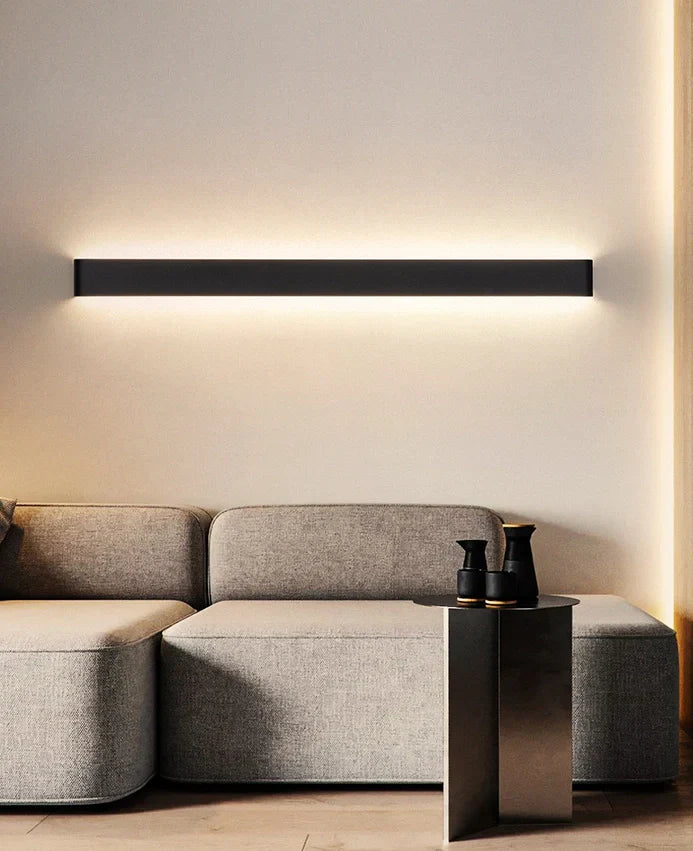 Applique LED lunga dimmerabile moderna per soggiorno