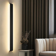 Applique LED lunga dimmerabile moderna per soggiorno