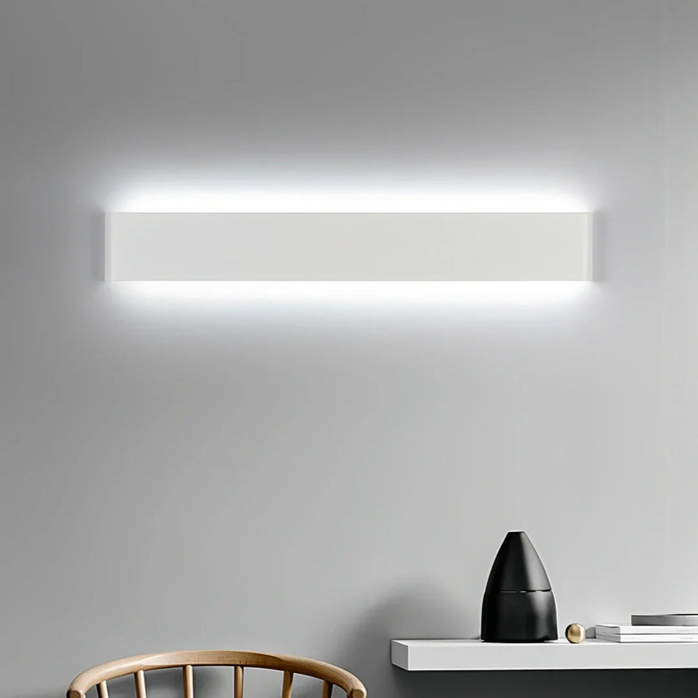Applique LED lunga dimmerabile moderna per soggiorno