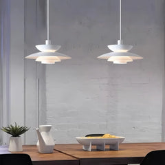 Lampadario a sospensione design danese in metallo per sala da pranzo
