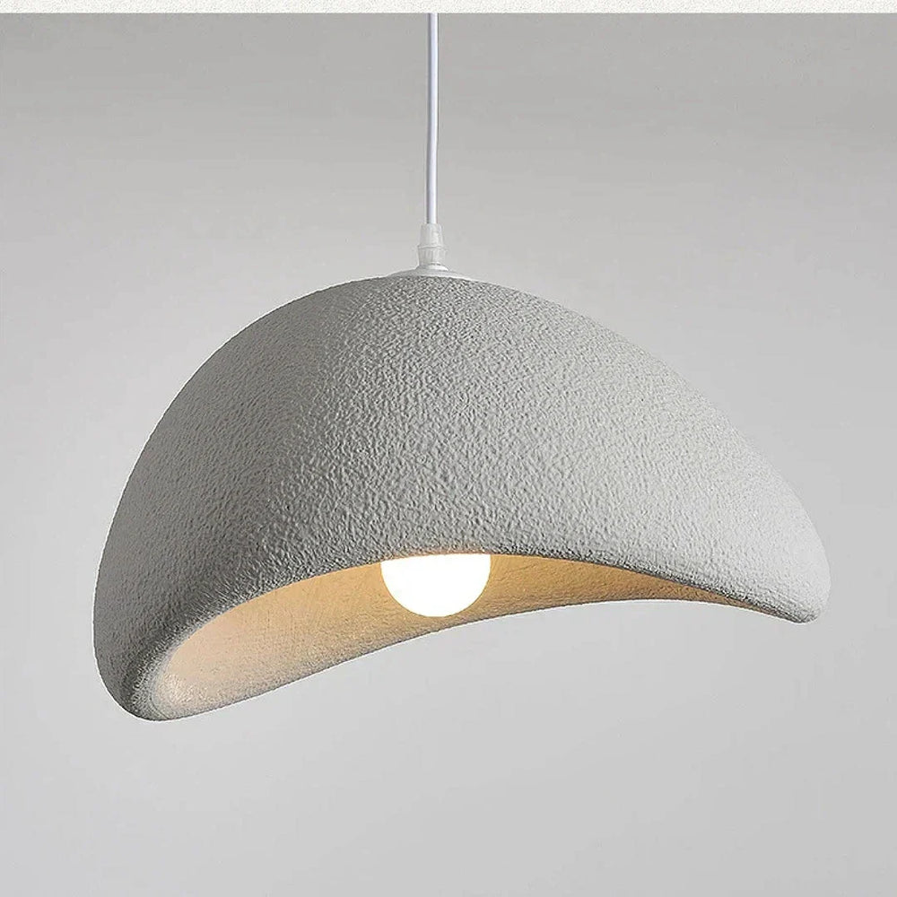 Lampadario a sospensione stile wabi sabi a forma di fungo per soggiorno