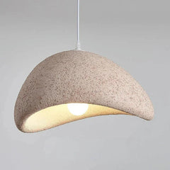 Lampadario a sospensione stile wabi sabi a forma di fungo per soggiorno