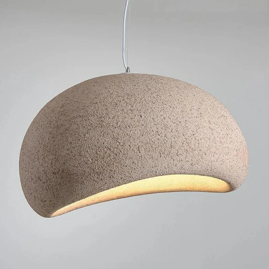 Lampadario a sospensione stile wabi sabi a forma di fungo per soggiorno（副本）