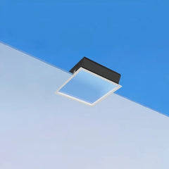 Lucernario artificiale minimal a incasso per soffitto con LED effetto cielo dimmerabile