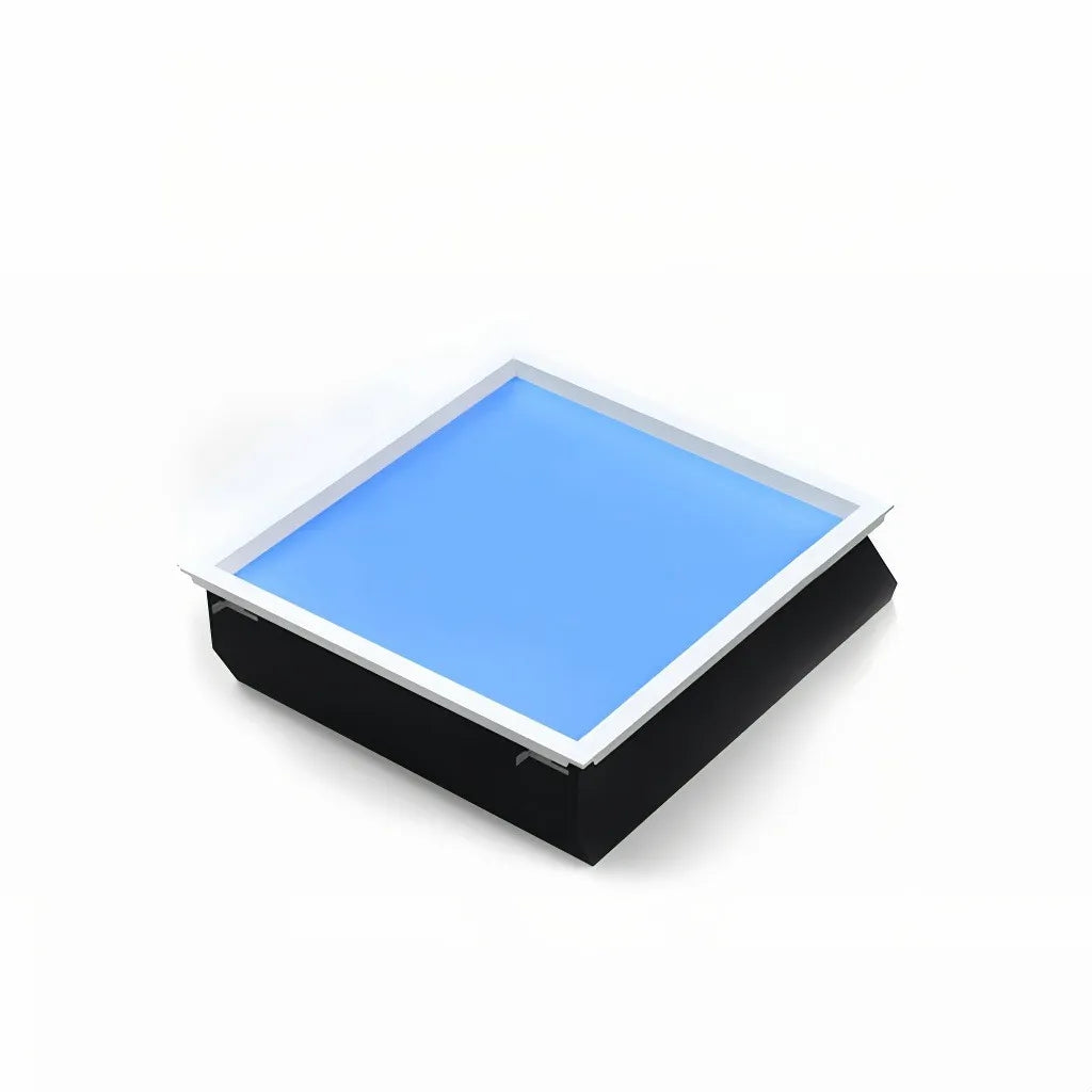 Lucernario artificiale minimal a incasso per soffitto con LED effetto cielo dimmerabile