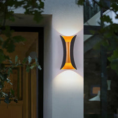Applique da esterno Up Down a LED design moderno in metallo