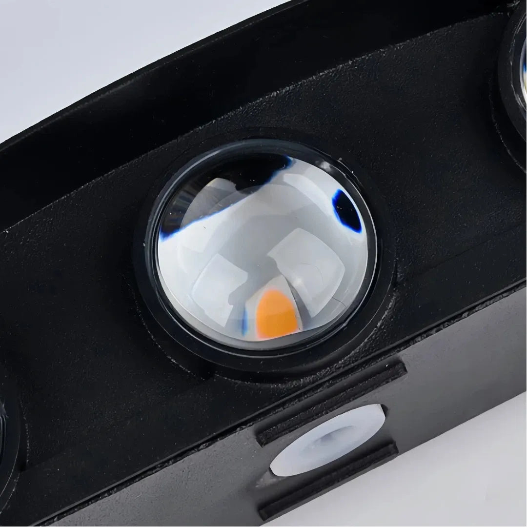 Applique da esterno a LED a doppia emissione moderna rettangolare per balcone