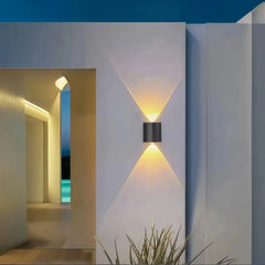 Applique da esterno a LED a doppia emissione moderna rettangolare per balcone
