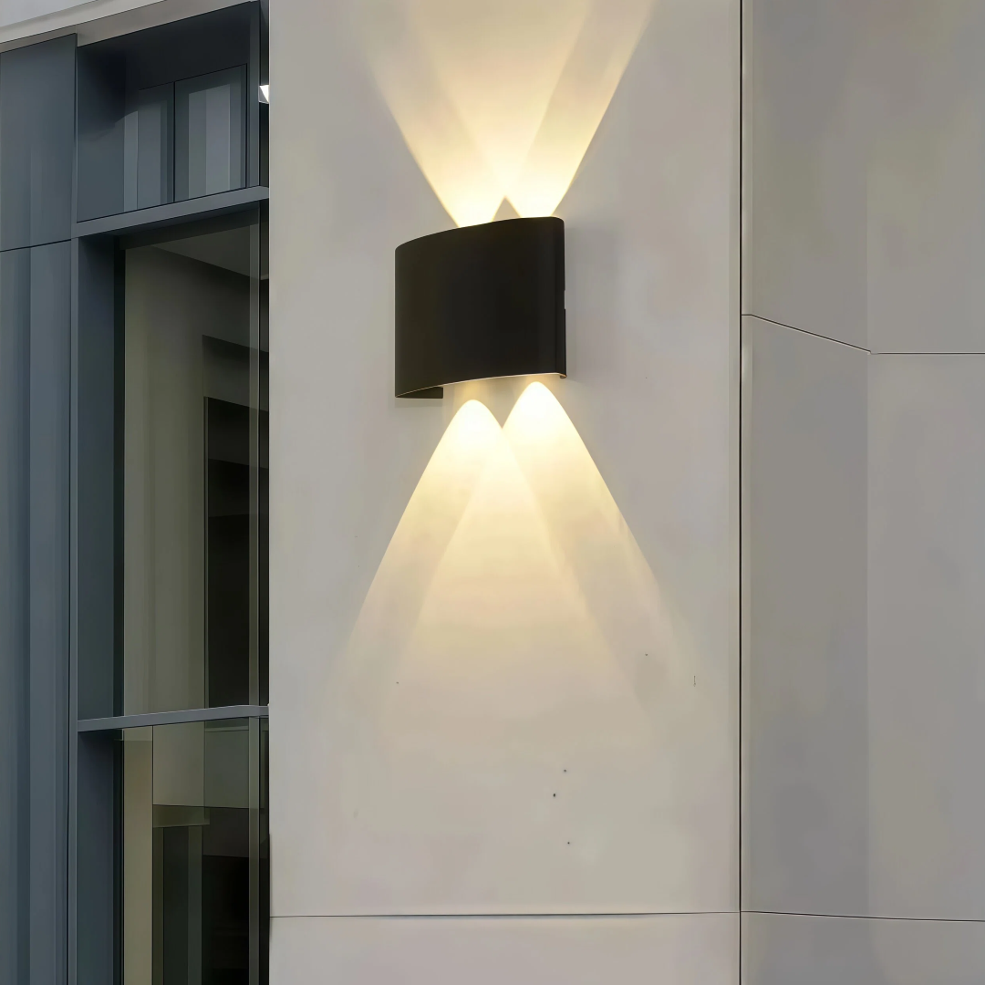 Applique da esterno a LED a doppia emissione moderna rettangolare per balcone