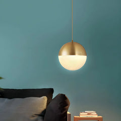 Lampada a sospensione globo stile Bauhaus dimmerabile per camera da letto