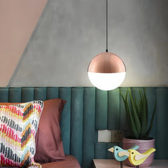 Lampada a sospensione globo stile Bauhaus dimmerabile per camera da letto