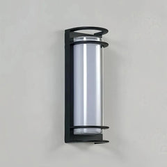 Applique da esterno IP68 a LED con griglia protettiva per ingresso dal design contemporaneo