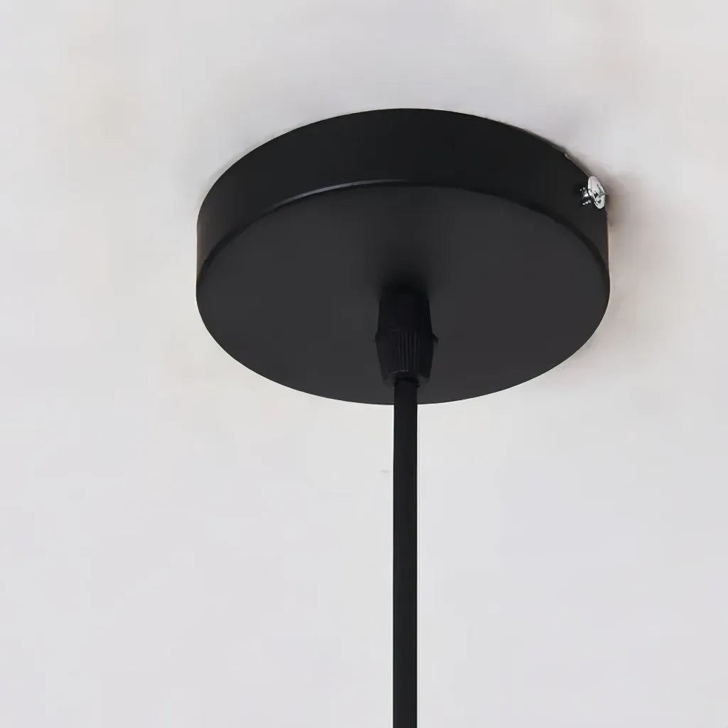 Lampada a sospensione moderna a cono per bancone cucina in metallo dimmerabile