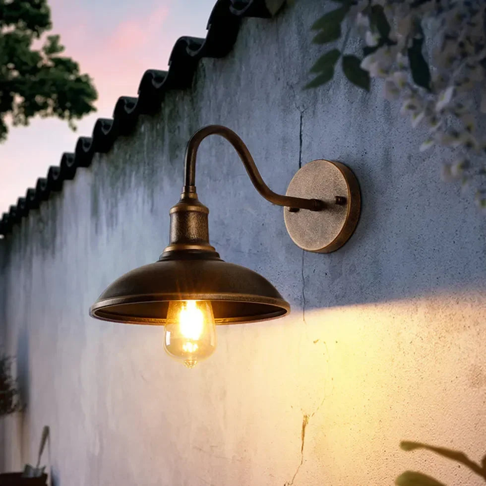 Luci da Esterno Vintage Stile Collo D'oca