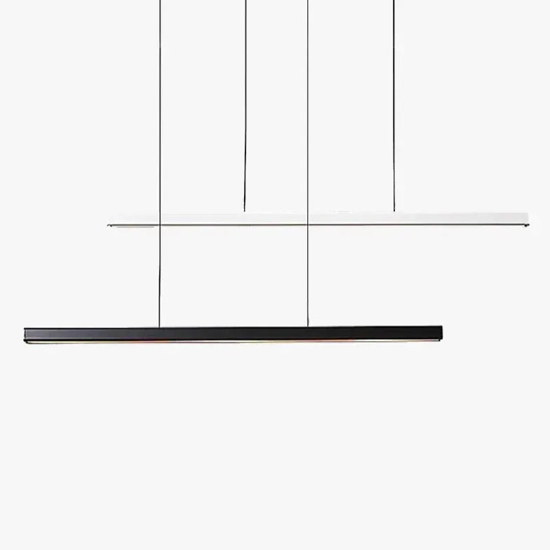 Lampadario a sospensione lineare LED dimmerabile dal design moderno per sala pranzo
