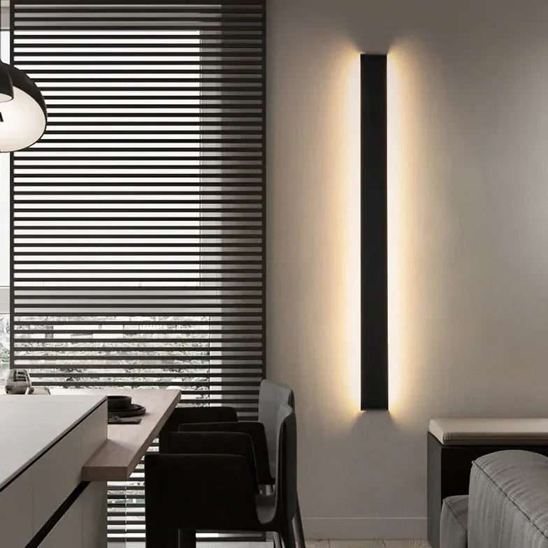 Applique LED lunga dimmerabile moderna per soggiorno