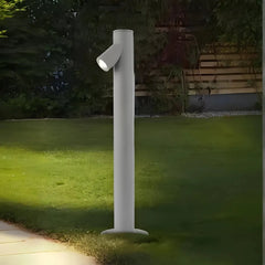 lampada da giardino a stelo LED minimal per terrazzo a forma di bambù