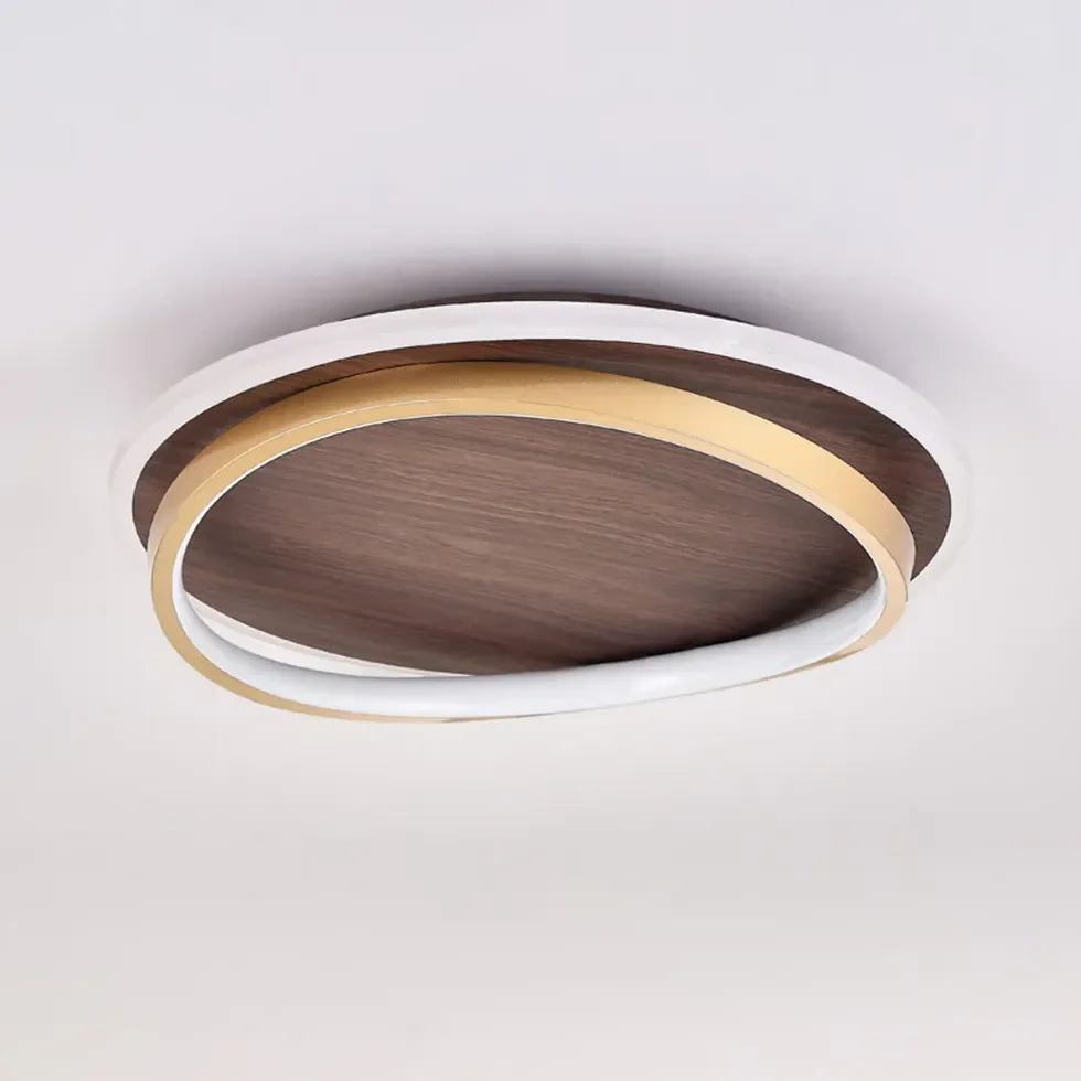 Plafoniera design moderno con LED circolare dimmerabile per camera da letto