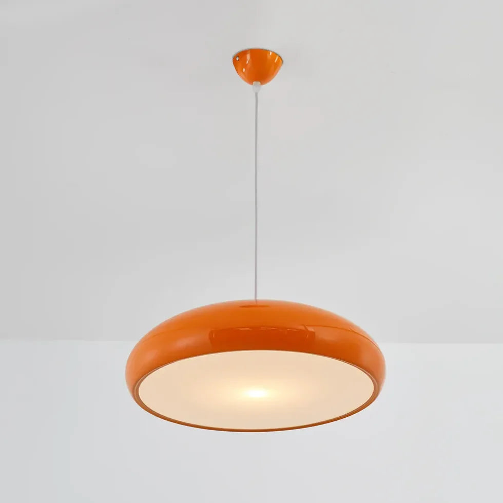 Lampadario a sospensione a cupola moderno in metallo per sala da pranzo