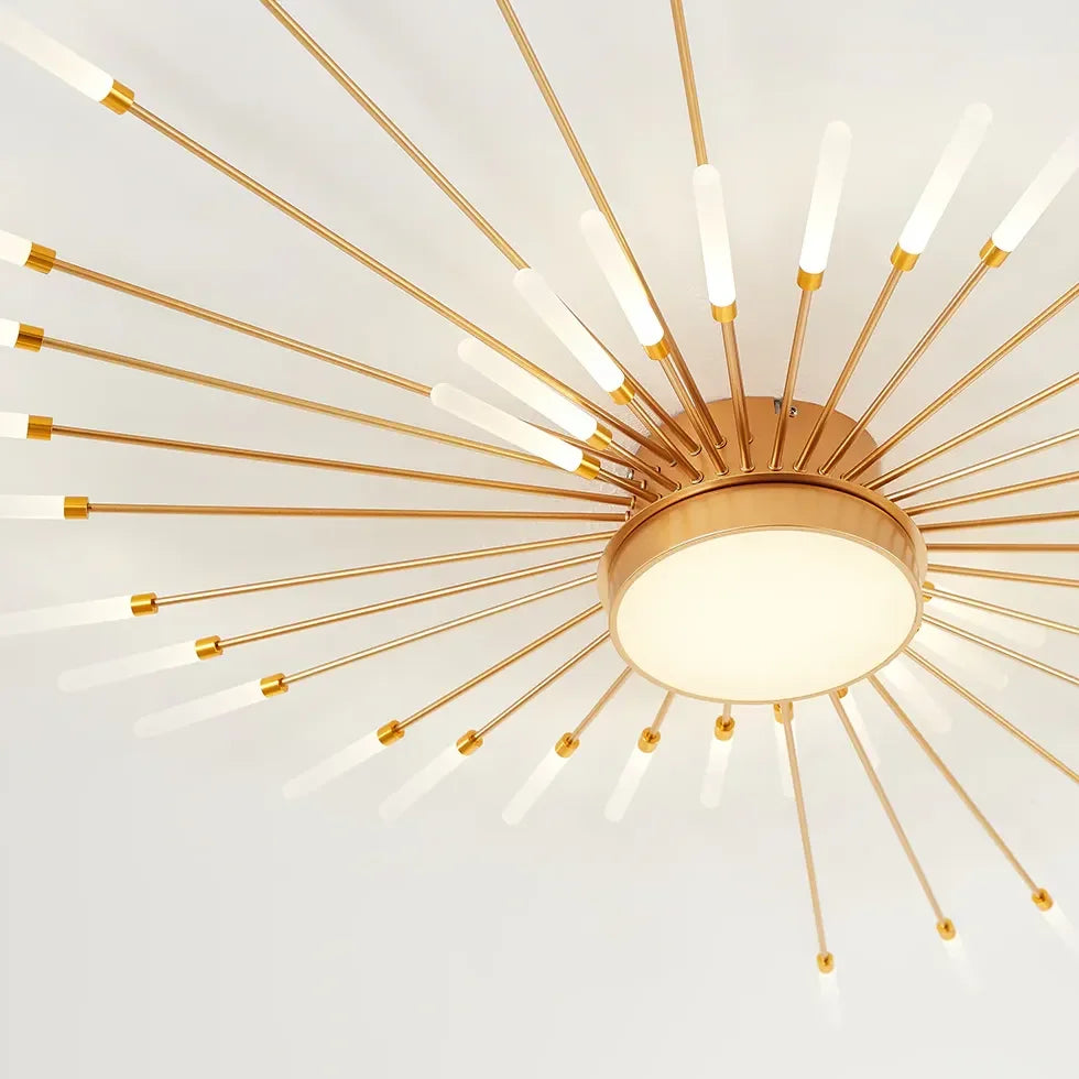 Plafoniera LED Sputnik dimmerabile dal design moderno per soggiorno