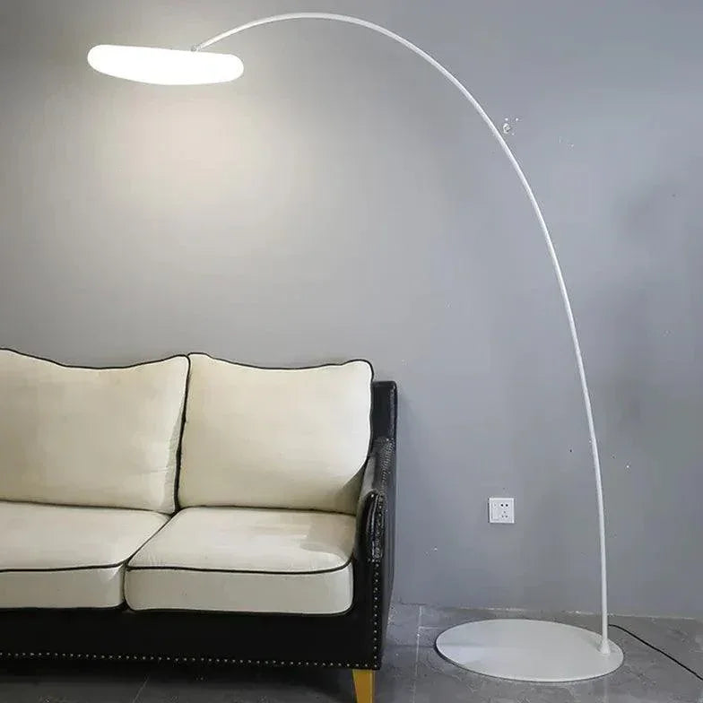 Lampade da terra ad arco LED dimmerabili per soggiorno design moderno