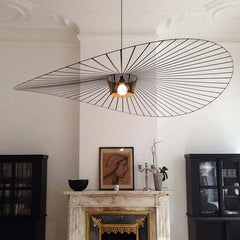 Lampadario a sospensione di design in stile contemporaneo per soggiorno con forma organica