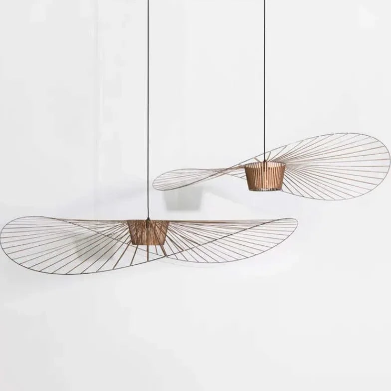 Lampadario a sospensione di design in stile contemporaneo per soggiorno con forma organica
