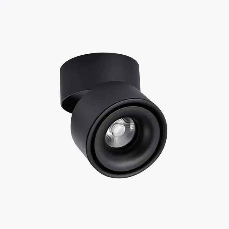 Faretto a soffitto orientabile a superficie LED moderno in metallo per quadri