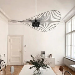 Lampadario a sospensione di design in stile contemporaneo per soggiorno con forma organica