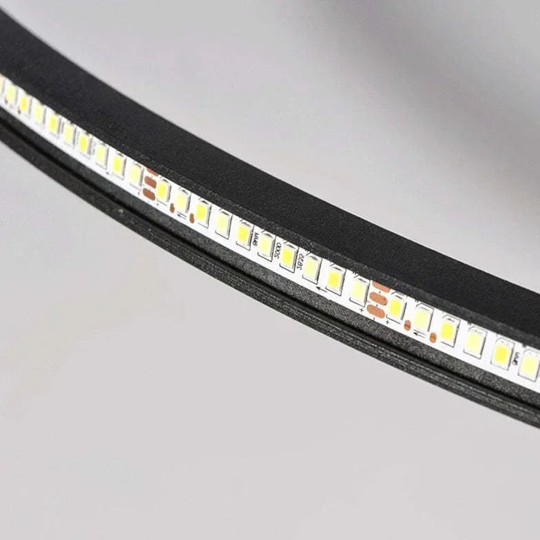 Plafoniera LED rotonda dimmerabile da soffitto stile moderno per camera da letto