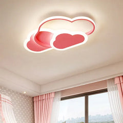Plafoniera LED a nuvola per cameretta dimmerabile con luce morbida e uniforme
