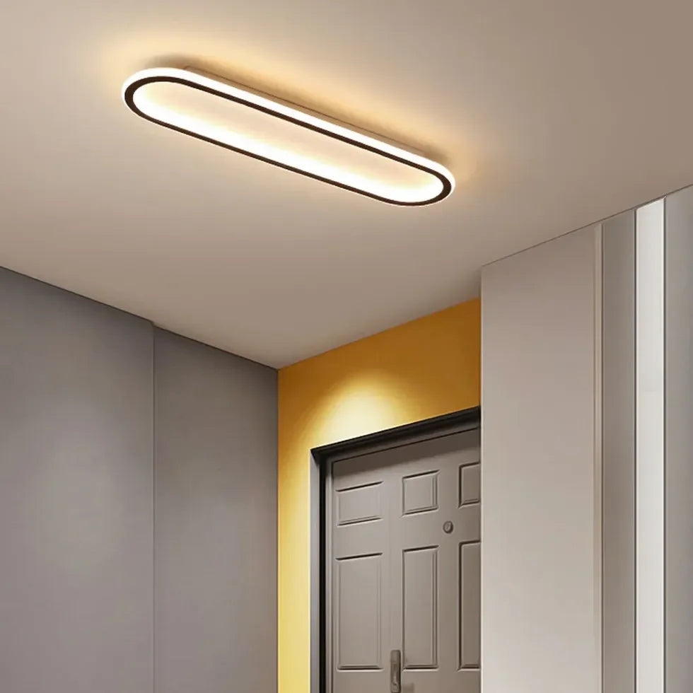 Plafoniera lunga a LED moderna per corridoio