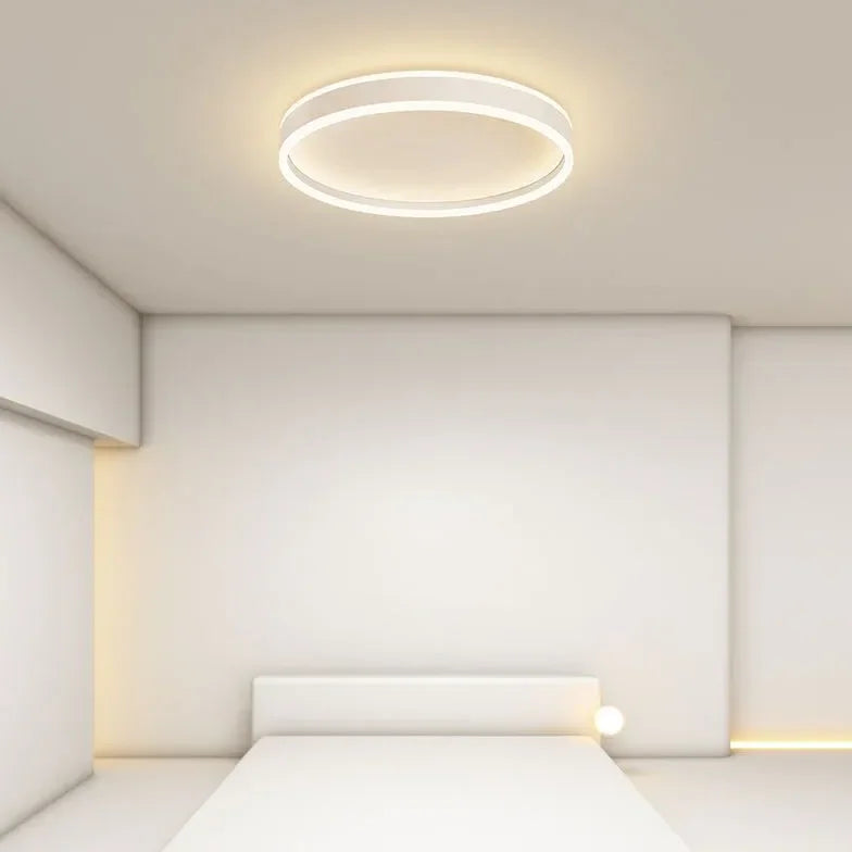 Plafoniera da soffitto LED circolare minimal dimmerabile per camera da letto