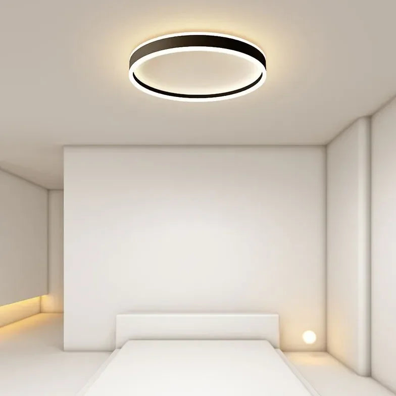 Plafoniera da soffitto LED circolare minimal dimmerabile per camera da letto