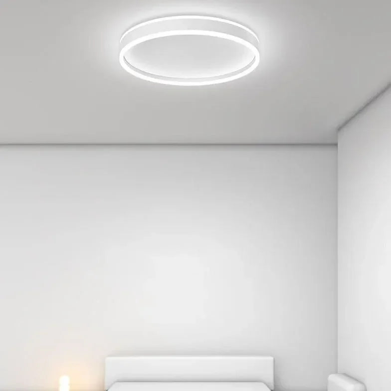 Plafoniera da soffitto LED circolare minimal dimmerabile per camera da letto