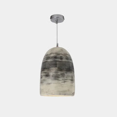 Lampadario a campana in metallo stile nordico diametro 28 cm con attacco E27 per sala da pranzo